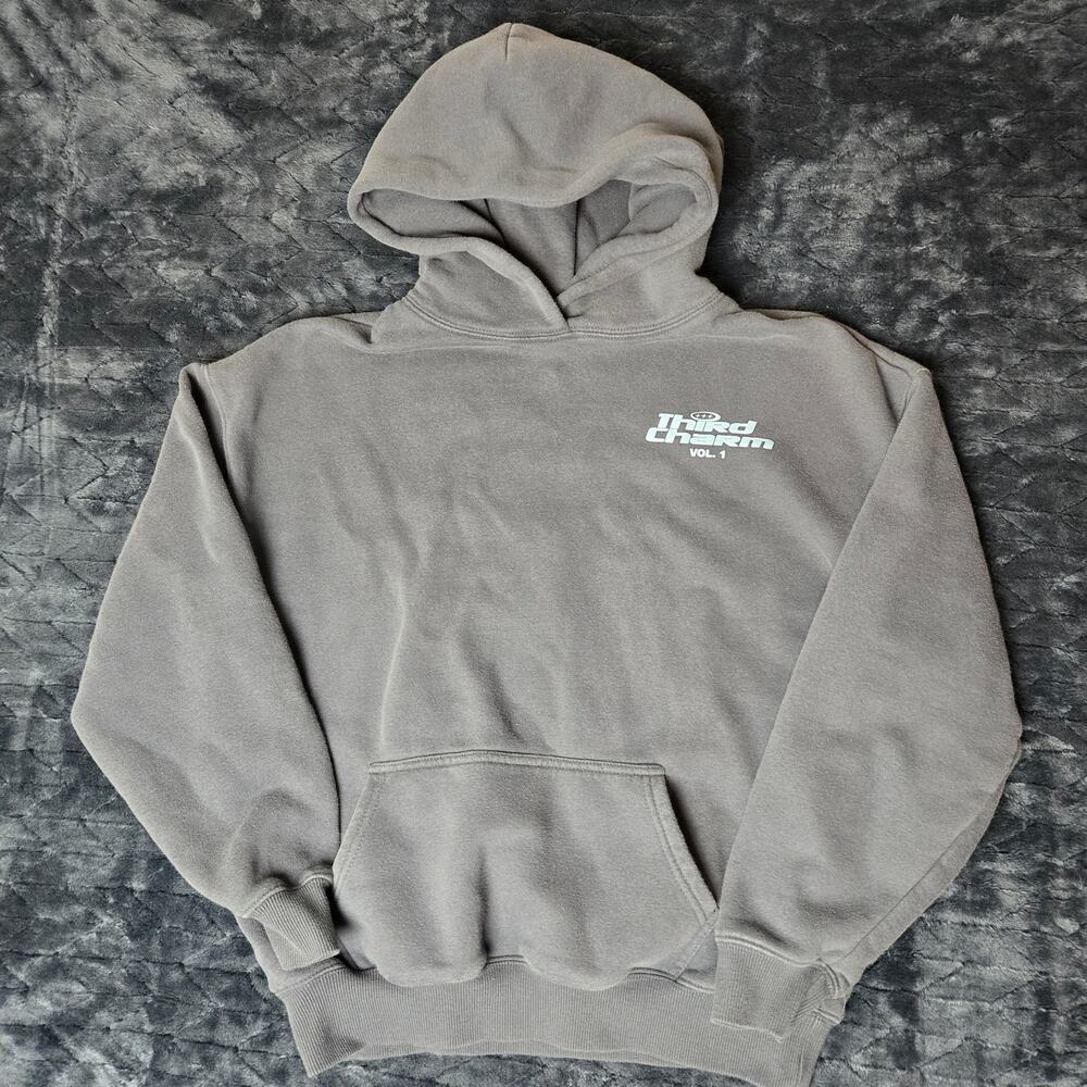 Y2K Third Charm Black Puff Graphic Vol. 1 Hoodie Sweatshirt - PacSun - Size XS